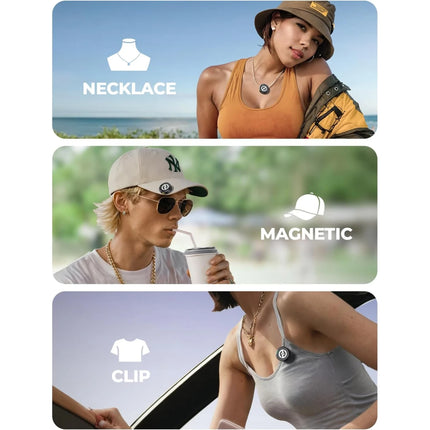 Lark M2 Hollyland Combo - Wireless Lavalier Microphone with 1000ft LOS Range, Black