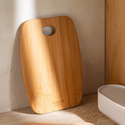 Silvain Bamboo Cutting Board – Natural Finish