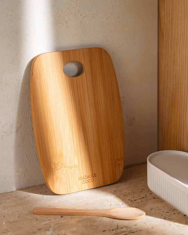 Silvain Bamboo Cutting Board – Natural Finish