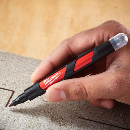 Milwaukee INKZALL™ Fine Point Black Jobsite Marker with Stylus
