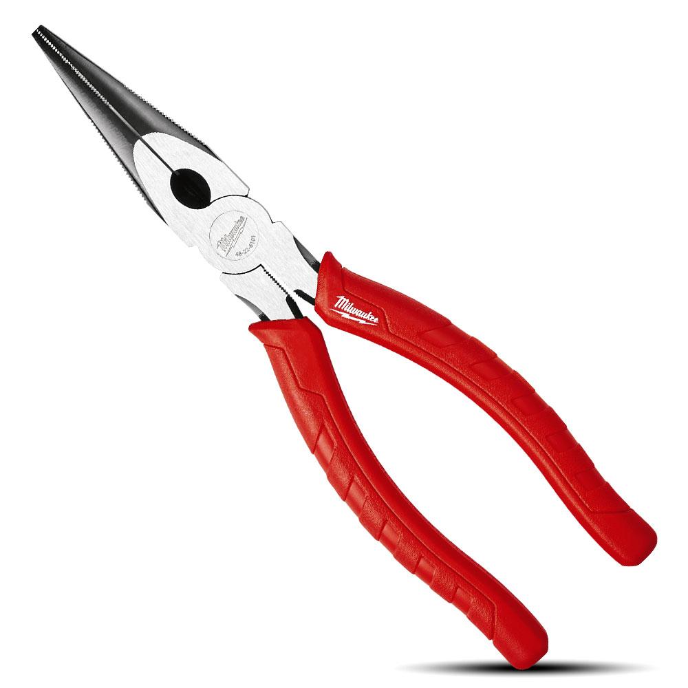 كماشة Milwaukee Comfort Grip أنف طويل مقاس 8 بوصات كماشة Milwaukee Comfort Grip أنف طويل مقاس 8 بوصات