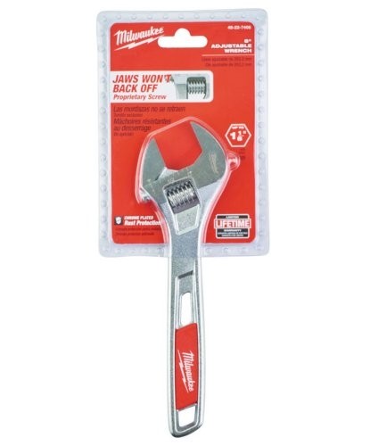 مفتاح ربط Milwaukee قابل للتعديل 200 مم مفتاح ربط Milwaukee قابل للتعديل 200 مم