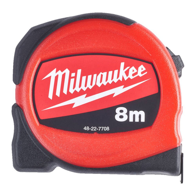 متر قياس 8 متر عرض 25 ملم Milwaukee 