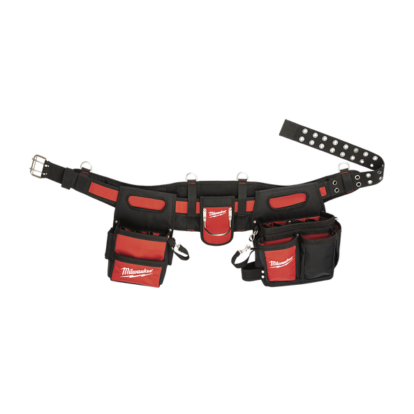 حزام أدوات ميلواكي (Milwaukee) للمقاولين مع حمالات كتف - شديد التحمل