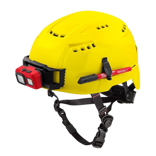 خوذة السلامة Milwaukee BOLT™ Type 2 Class C ذات التهوية - صفراء خوذة السلامة Milwaukee BOLT™ Type 2 Class C ذات التهوية - صفراء