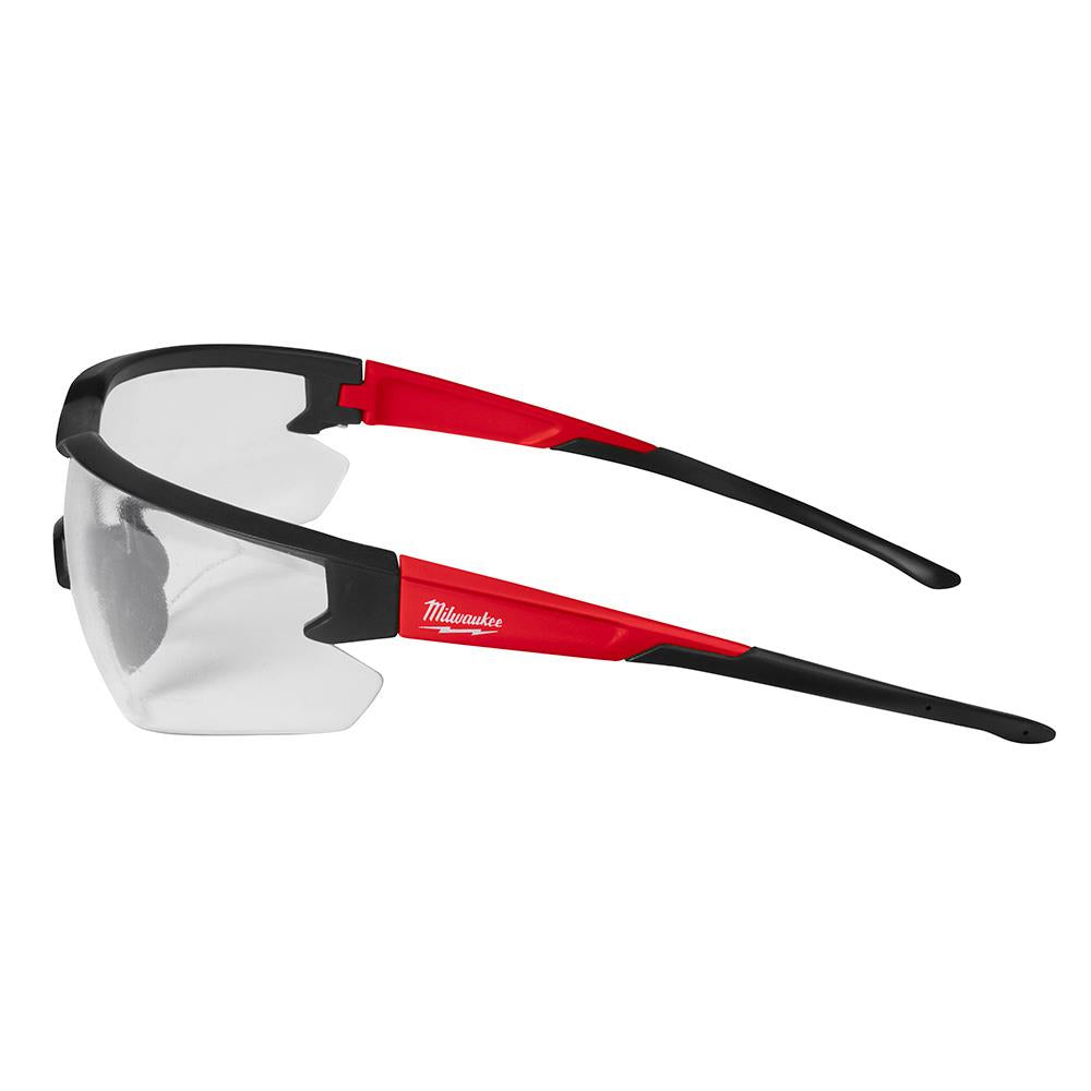 Milwaukee Safety Glasses with Clear Anti-Scratch Lenses (Polybag) Milwaukee Safety Glasses with Clear Anti-Scratch Lenses (Polybag)