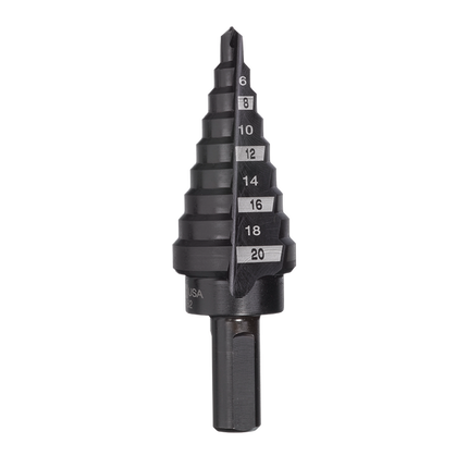 Milwaukee #4 Metric Step Drill Bit - 4mm to 20mm
