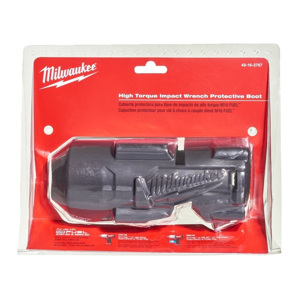 حذاء حماية مطاطي من Milwaukee لجهاز ملواكي امباكت M18 FHIWF12 حذاء حماية مطاطي من Milwaukee لجهاز ملواكي امباكت M18 FHIWF12