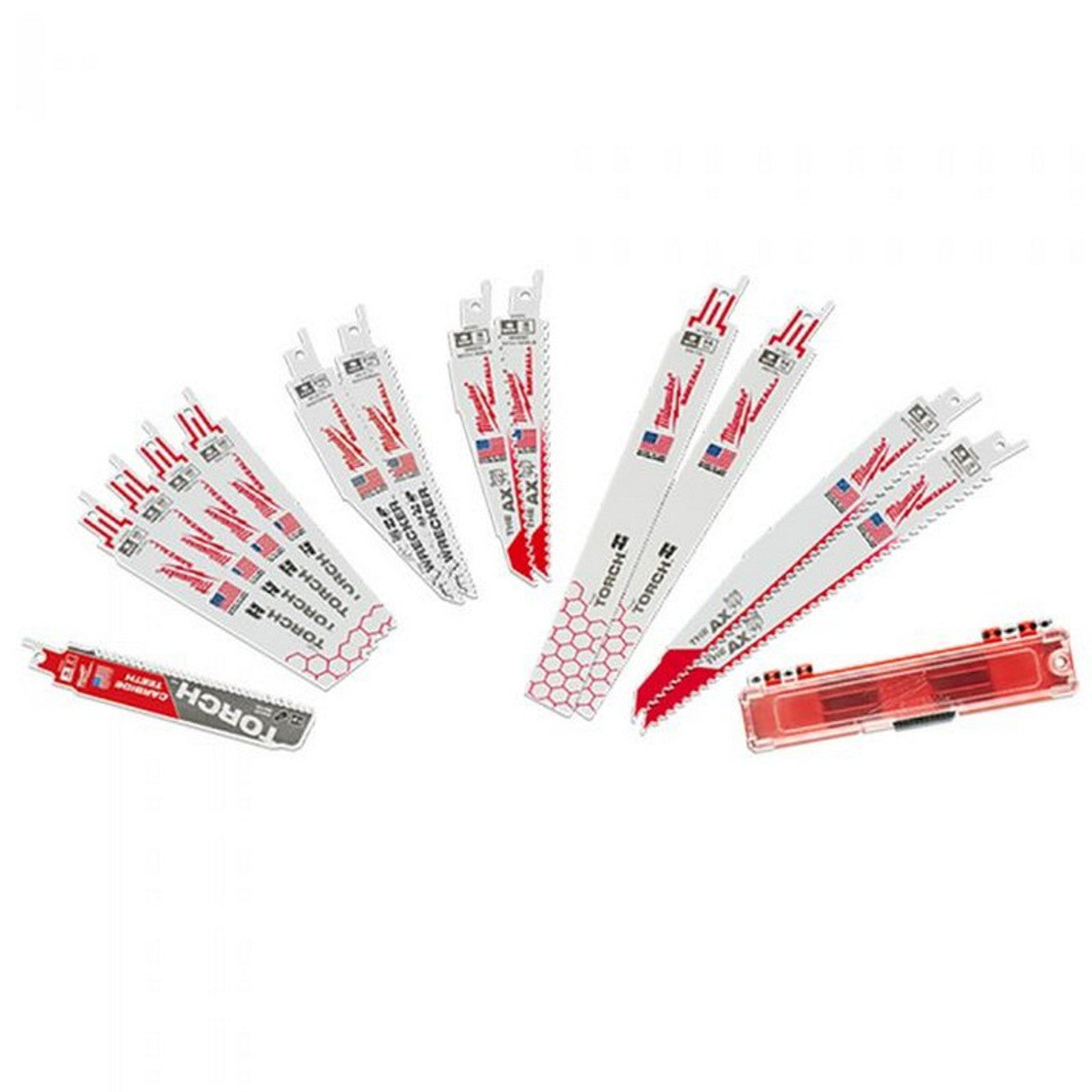 Milwaukee SAWZALL Blade Set - 13pcs Milwaukee SAWZALL Blade Set - 13pcs