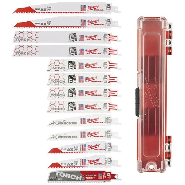 Milwaukee SAWZALL Blade Set - 13pcs Milwaukee SAWZALL Blade Set - 13pcs