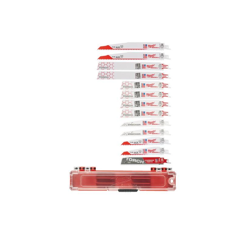Milwaukee SAWZALL Blade Set - 13pcs Milwaukee SAWZALL Blade Set - 13pcs
