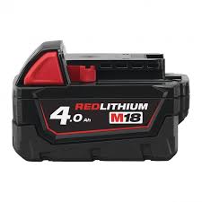 بطارية M18 4.0 4 امبير 18 فولت REDLITHIUM™-ION بطارية M18 4.0 4 امبير 18 فولت REDLITHIUM™-ION