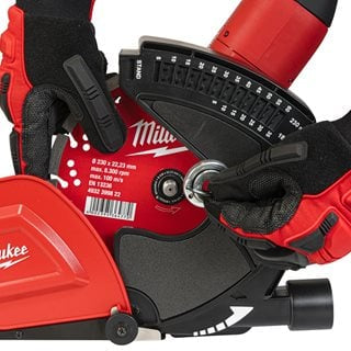 Milwaukee Dust Extraction Cutting Guards for Angle Grinders