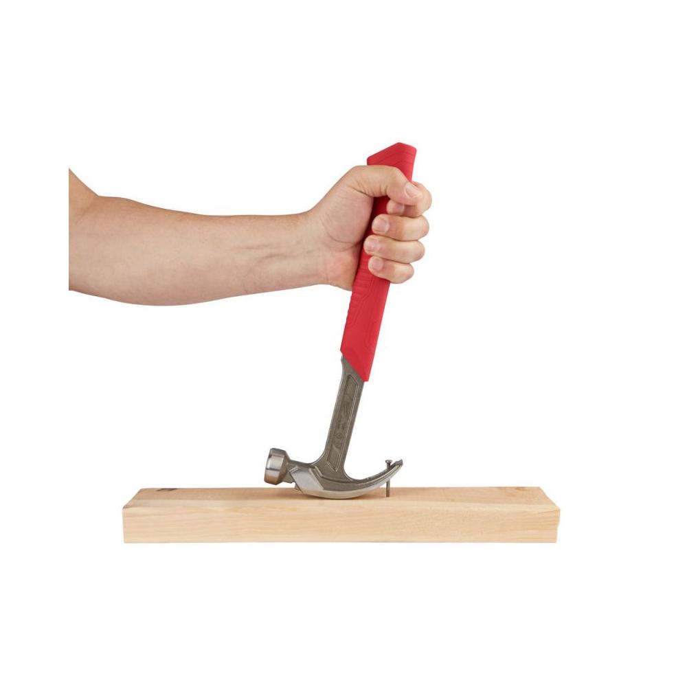 مطرقة مخلب منحنية مقاس 14 بوصة من Milwaukee ، 20 أونصة (570 جم) مطرقة مخلب منحنية مقاس 14 بوصة من Milwaukee ، 20 أونصة (570 جم)