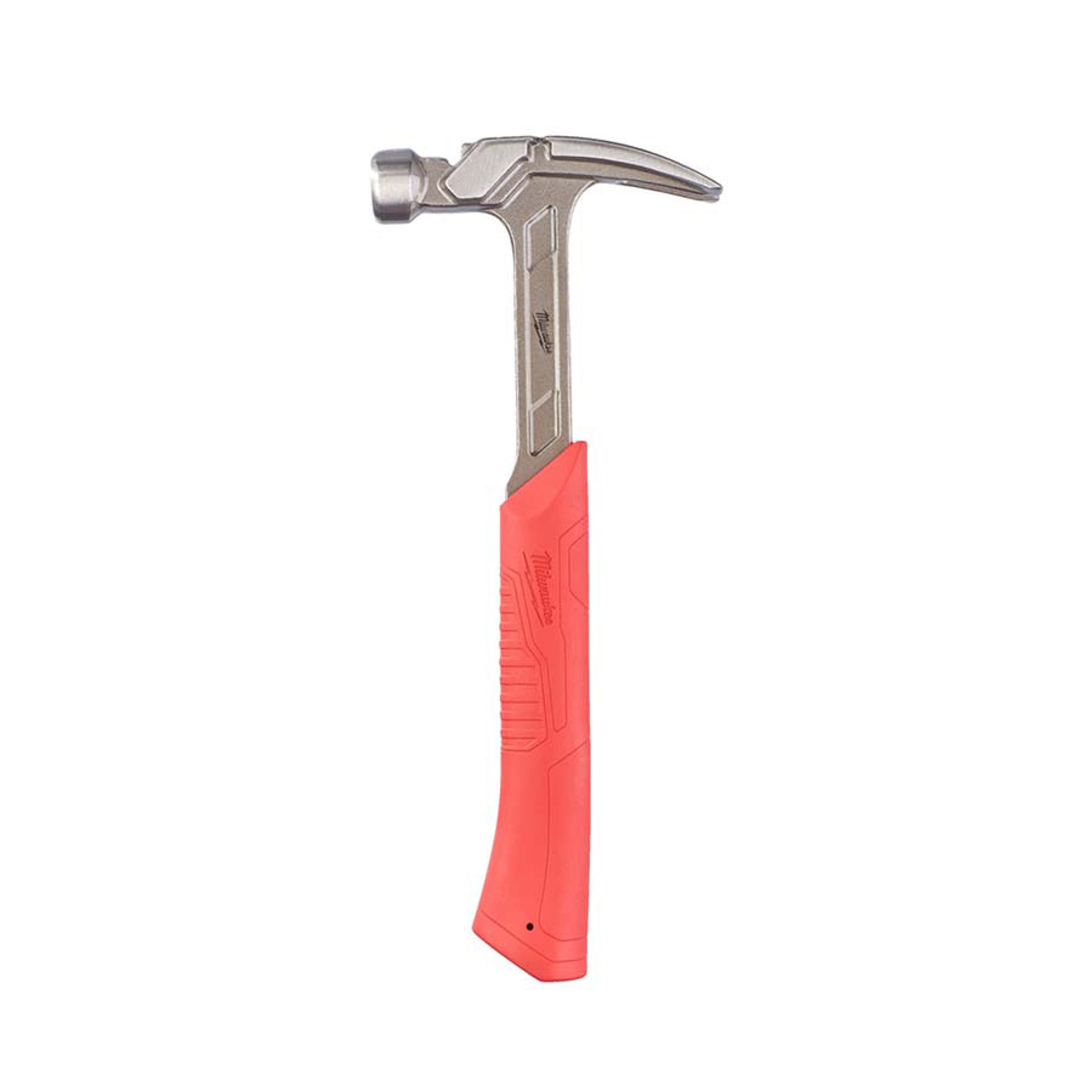 مطرقة مخلب منحنية مقاس 14 بوصة من Milwaukee ، 20 أونصة (570 جم) مطرقة مخلب منحنية مقاس 14 بوصة من Milwaukee ، 20 أونصة (570 جم)