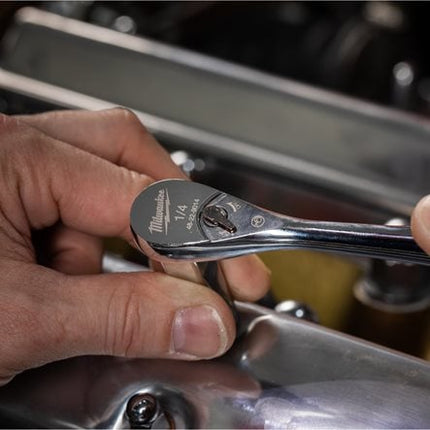 مفتاح ربط (سقاطة) ميلواكي (Milwaukee) مقاس 1/4 بوصة - تصميم 90 سناً