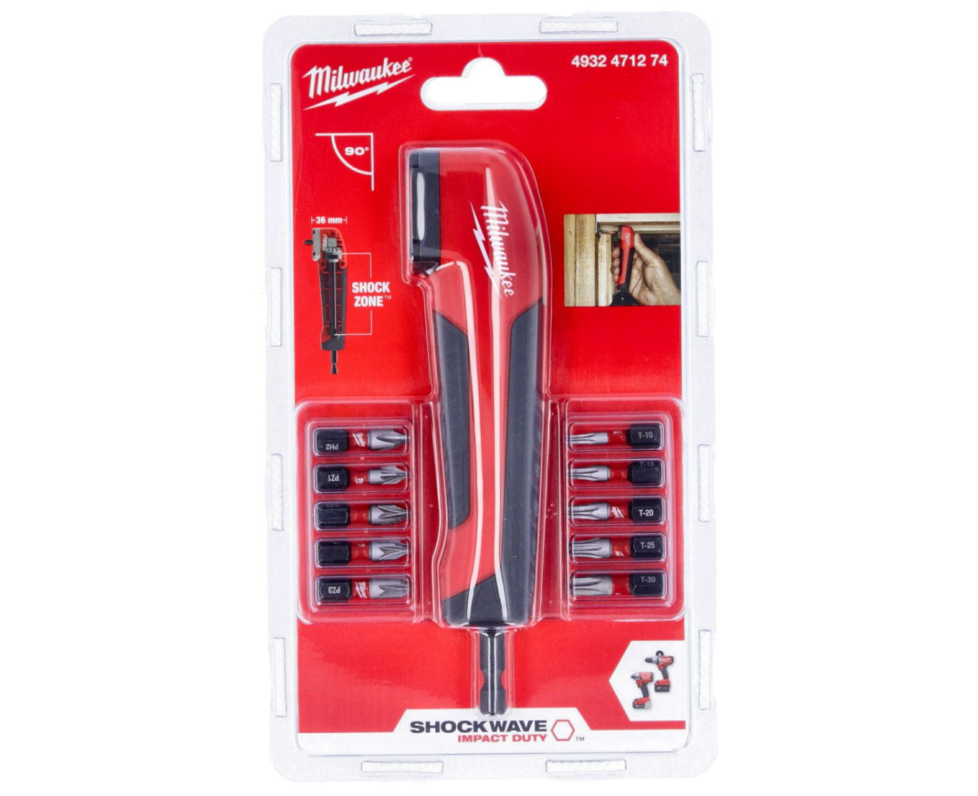 Milwaukee SHOCKWAVE Right Angle Attachment Milwaukee SHOCKWAVE Right Angle Attachment