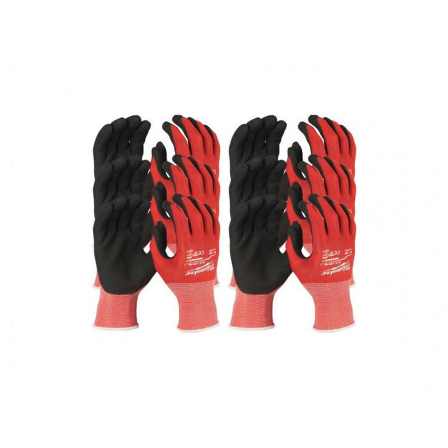 كفوف Milwaukee ضد القطع مستوى 1 قياس  8/M - عدد 12