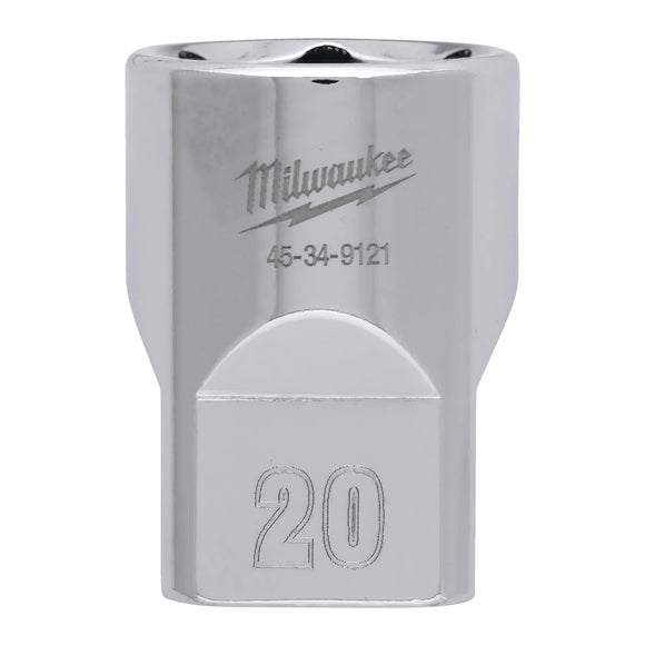 حبة (Socket) ميلواكي (Milwaukee) مقاس 1/2 بوصة - قياسات ميتري متعددة حبة (Socket) ميلواكي (Milwaukee) مقاس 1/2 بوصة - قياسات ميتري متعددة