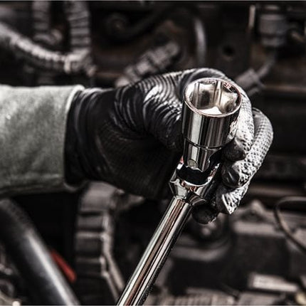 Milwaukee 7-Piece T-Bar Handle with Swivel Socket Hex Metric Set