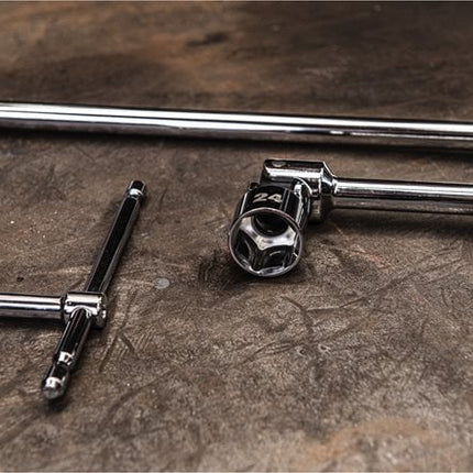 Milwaukee 7-Piece T-Bar Handle with Swivel Socket Hex Metric Set