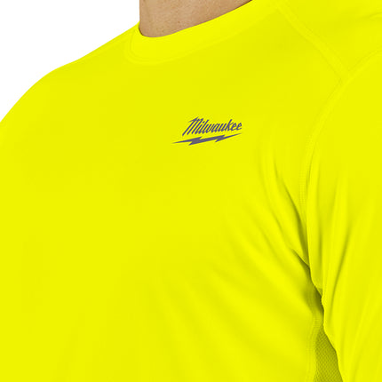 Milwaukee WORKSKIN™ Warm Weather Long Sleeve Shirt - Yellow, Size L