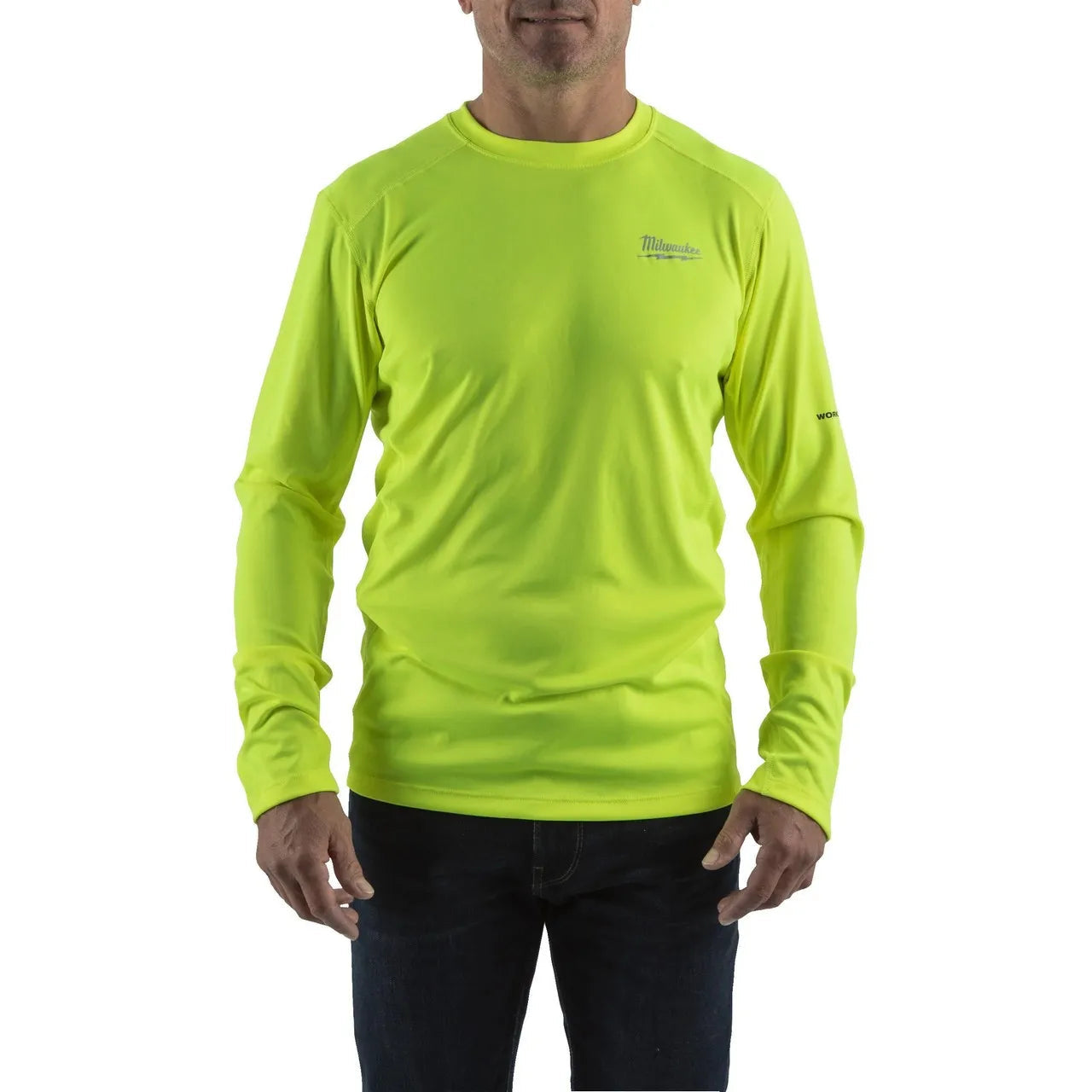قميص Milwaukee WORKSKIN™ بأكمام طويلة - أصفر، مقاس L قميص Milwaukee WORKSKIN™ بأكمام طويلة - أصفر، مقاس L