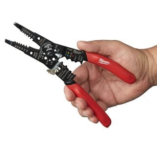 Milwaukee Multi-Purpose Wire Stripper and Crimper Milwaukee Multi-Purpose Wire Stripper and Crimper