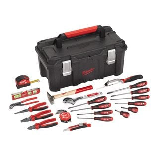 Milwaukee 30-Piece Hand Tools Starter Set