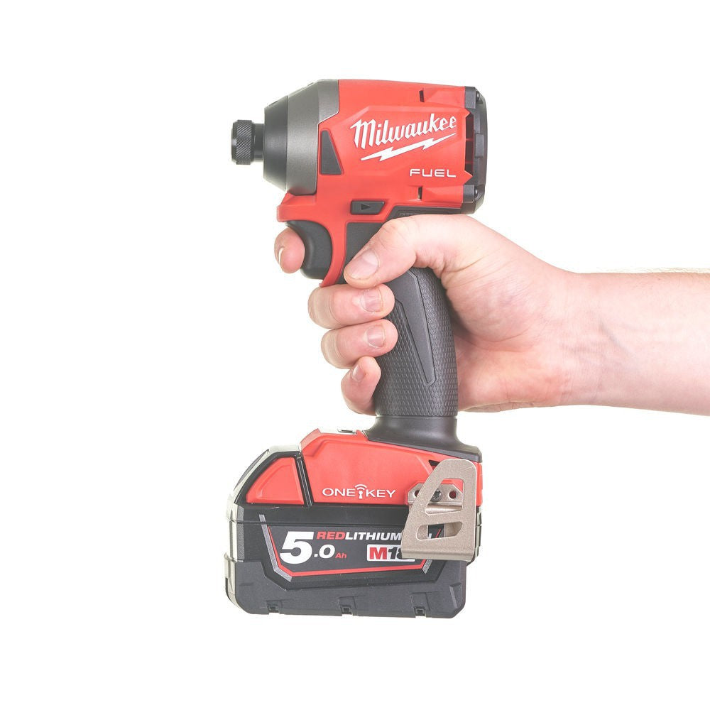 Milwaukee M18™ FUEL™ ¼″ Hex Impact Driver with ONE-KEY™ Milwaukee M18™ FUEL™ ¼″ Hex Impact Driver with ONE-KEY™