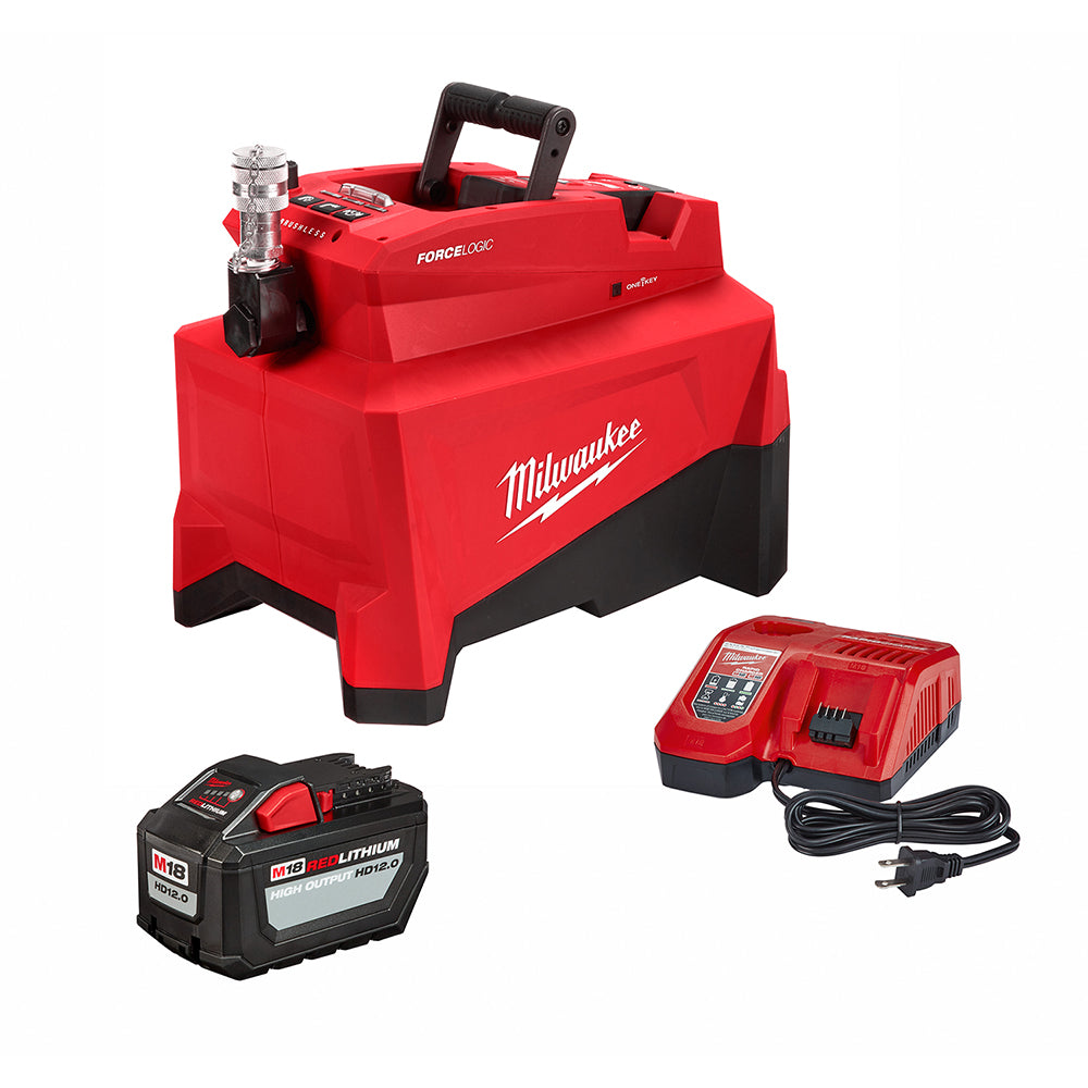 مضخة Milwaukee شحن 18 فولت بقوة 700 بار™ FORCE LOGIC™ الهيدروليكية متعددة الاستخدامات مضخة Milwaukee شحن 18 فولت بقوة 700 بار™ FORCE LOGIC™ الهيدروليكية متعددة الاستخدامات