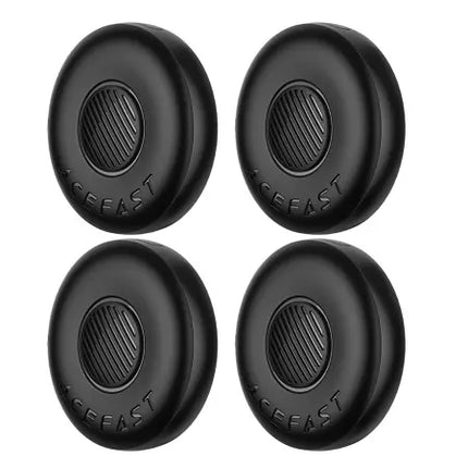 Acefast T6 Smart Bluetooth Tracker, Apple Find My Certified (MFi), Ultra-Compact Anti-Lost Locator, Global Tracking & Built-in Speaker for Keys & Wallets - Black