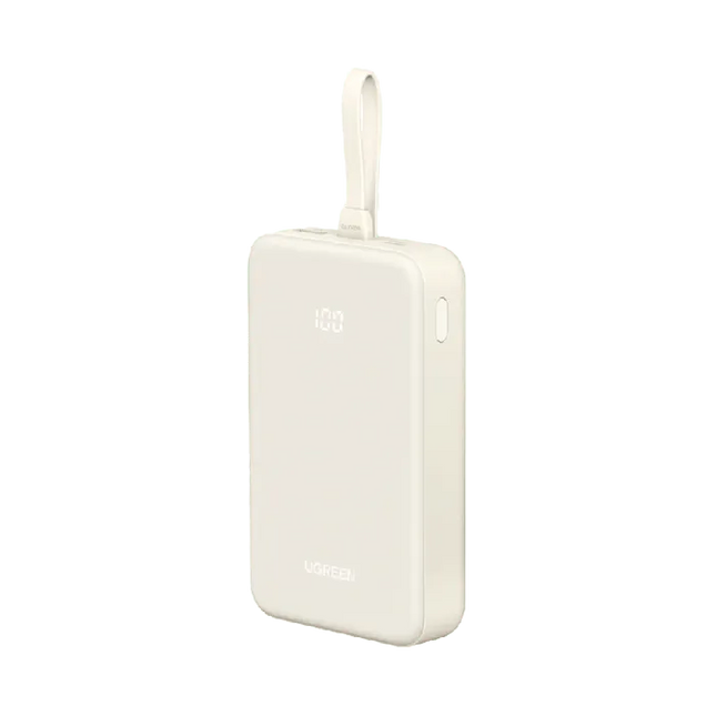 Ugreen 20000mAh Power Bank with Built-in Cable