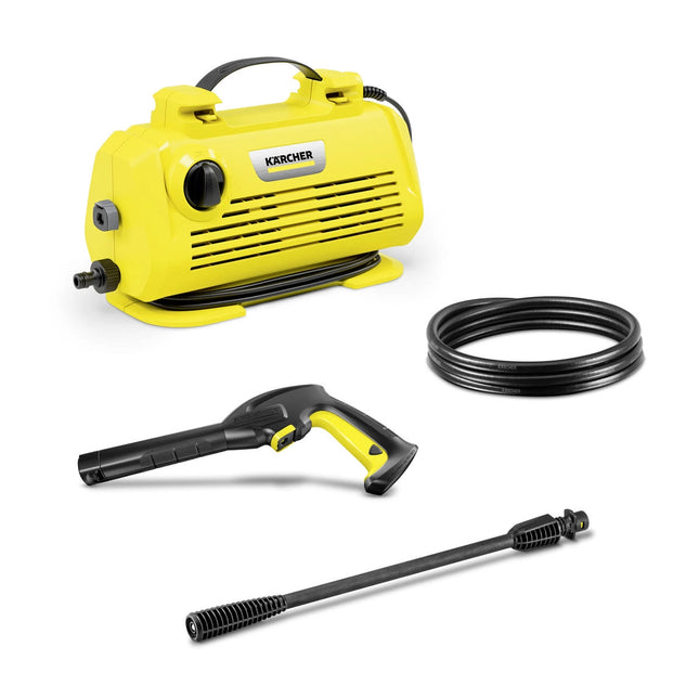 "Karcher Pressure Washer 110 Bar Pressure & 360 L/h Flow Rate  Compact Horizontal Design