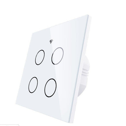 MOES - WIFI Smart Switch - 4Gang - EU Type - White
