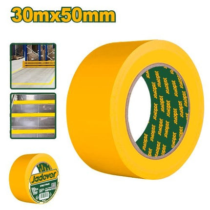 JADEVER Yellow Safety/Warning Tape 2 Inch × 30 Meter