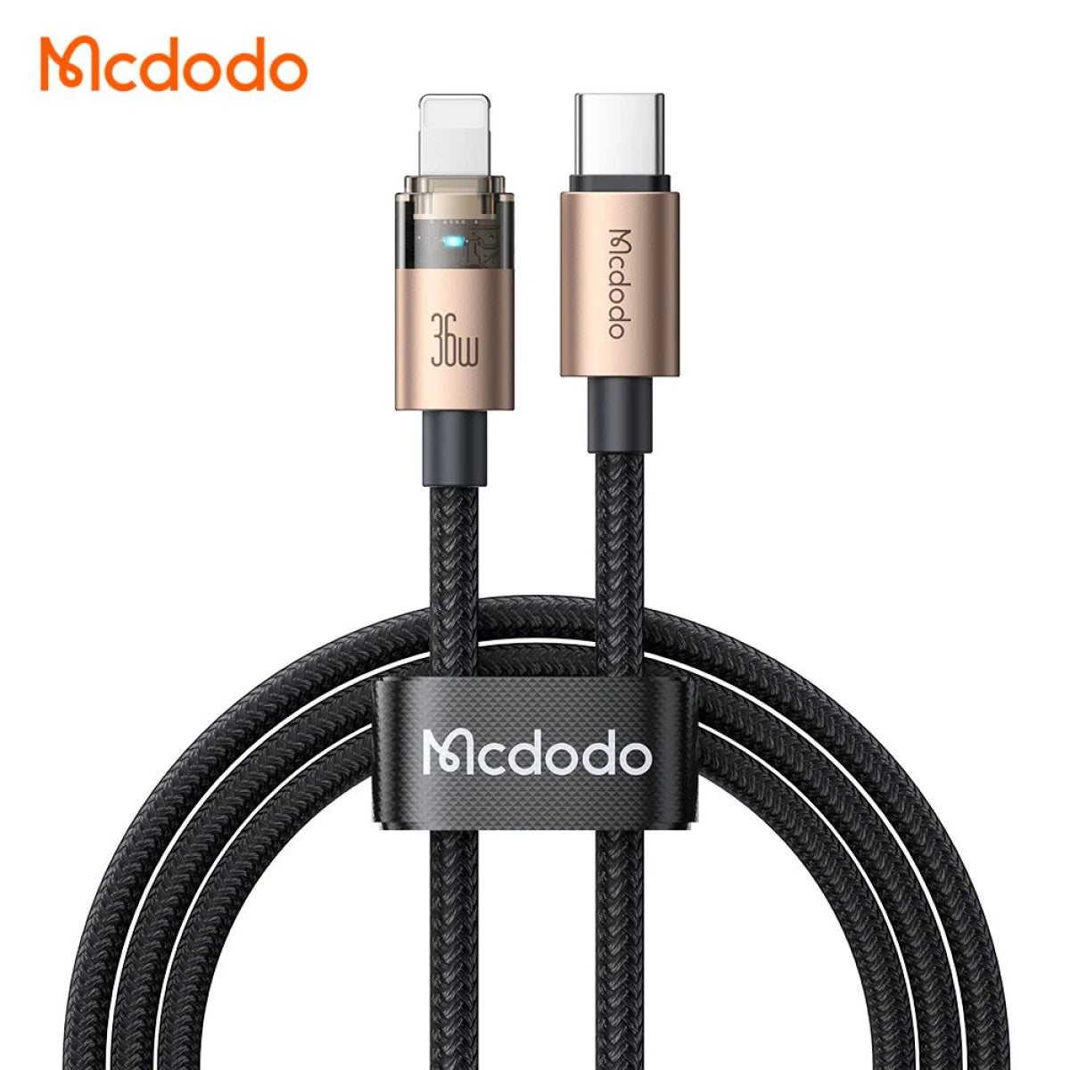 كابل Mcdodo CA-6941 USB-C إلى Lightning فائق السرعة للشحن كابل Mcdodo CA-6941 USB-C إلى Lightning فائق السرعة للشحن
