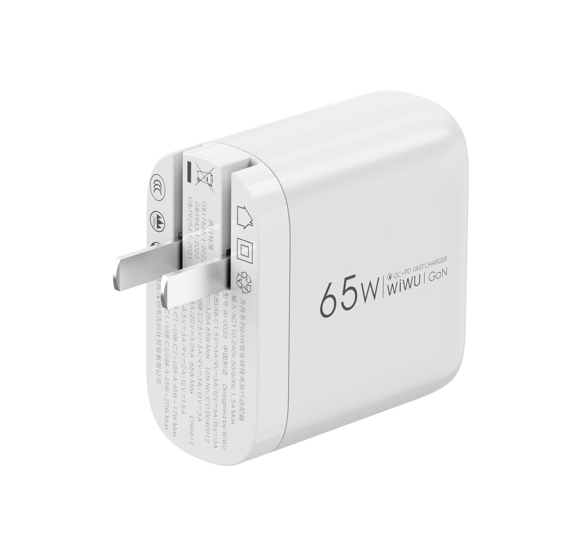 شاحن WiWU Ark GaN السريع بقدرة 65 وات شاحن WiWU Ark GaN السريع بقدرة 65 وات