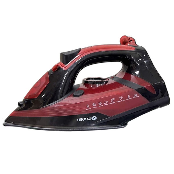Tekmaz Steam Iron 2800W – Red
