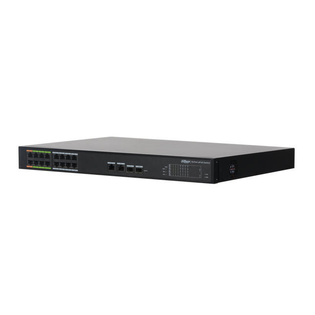 Dahua DH-LR2218-16ET-240 16-Port PoE Switch with 8-Port ePoE