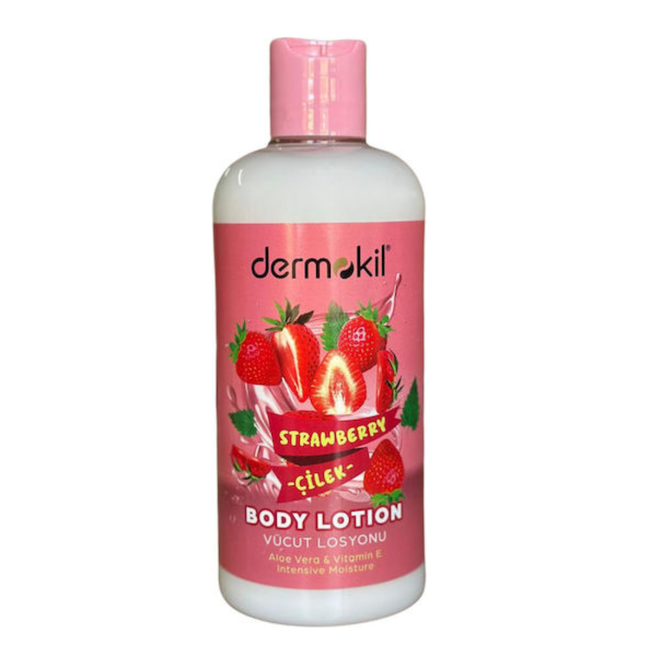 Dermokil Strawberry Body Lotion 500ml - Daily Moisture