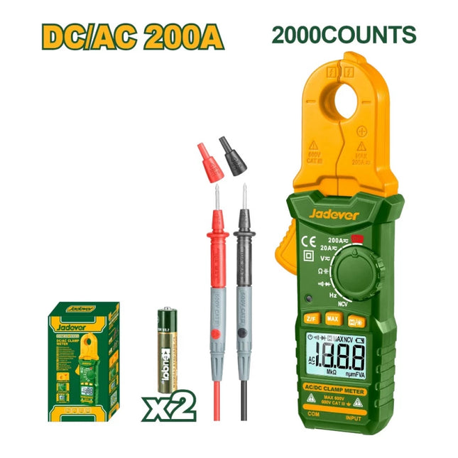  Jadever DC/AC Clamp Meter