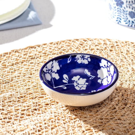 Rêve Bleu Rennes New Bone China Mini Plate - Drop Motif
