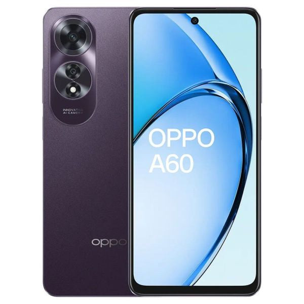 هاتف Oppo A60 | شاشة 90Hz | شحن سريع 45 واط - بنفسجي هاتف Oppo A60 | شاشة 90Hz | شحن سريع 45 واط - بنفسجي