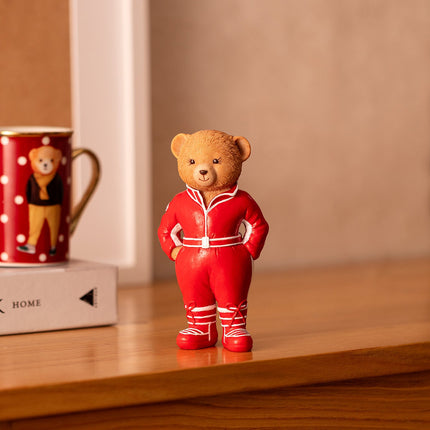 Jolie Bear Decorative Figure Natural Color Accent