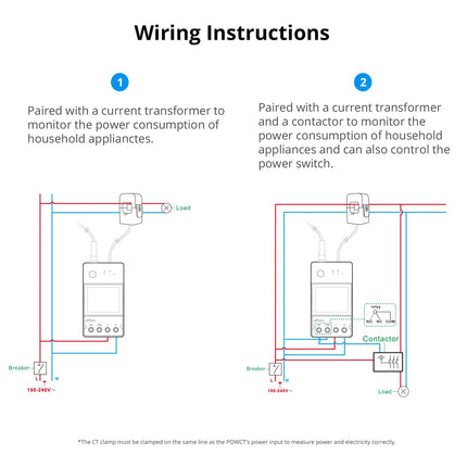 POWCT SONOFF POW Ring Smart Power Meter | POWCT