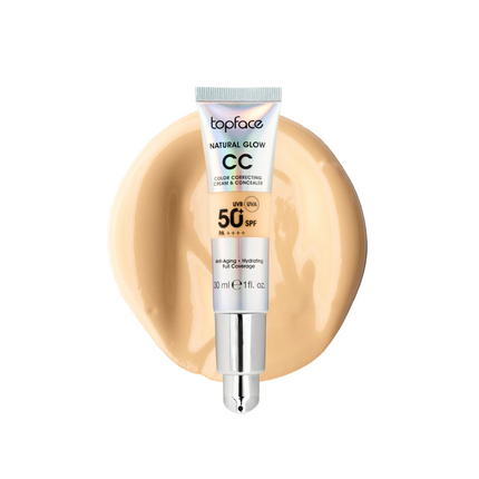 Topface Natural Glow CC Shades Foundation – Yellow Sand 05