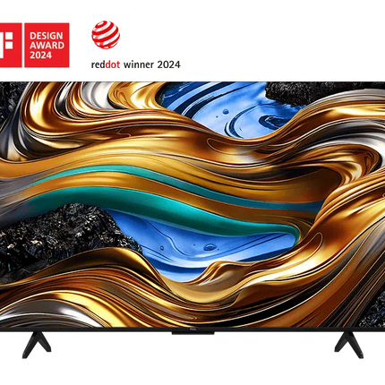 شاشة تي سي إل P755 بريميوم بدقة 4K UHD ونظام جوجل تي في - معالج AiPQ ومعزز ألعاب 120 هرتز