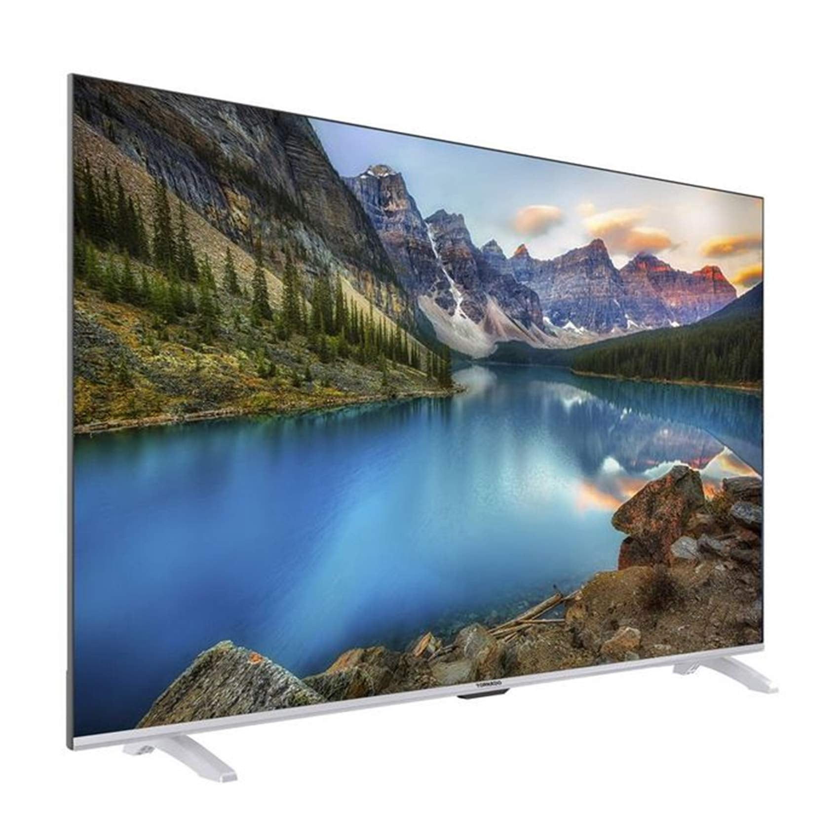 شاشة 50 بوصة 4K سمارت بدون اطار أندرويد مزودة بريسيفر داخلي من Tornado شاشة 50 بوصة 4K سمارت بدون اطار أندرويد مزودة بريسيفر داخلي من Tornado