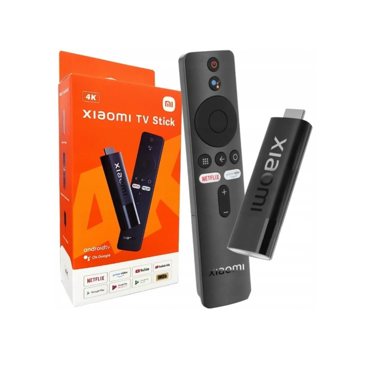 شاومي TV Stick 4K — بث ذكي بدقة 4K مع Android TV شاومي TV Stick 4K — بث ذكي بدقة 4K مع Android TV
